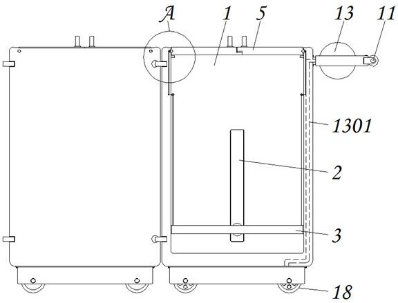 Damp-proof self-positioning transfer equipment for corn particles and positioning method thereof