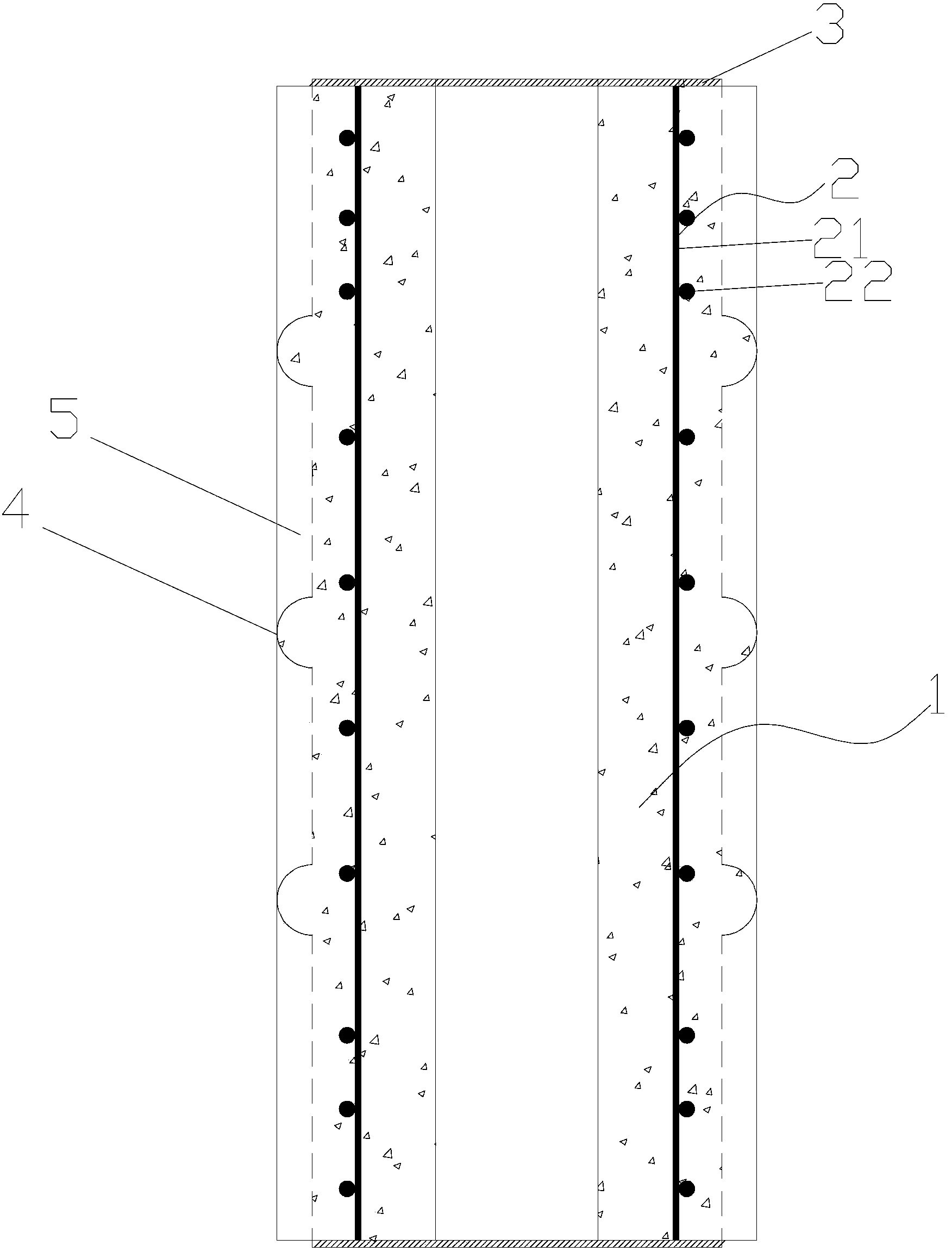 A special-shaped high-bearing capacity concrete pile and its production method