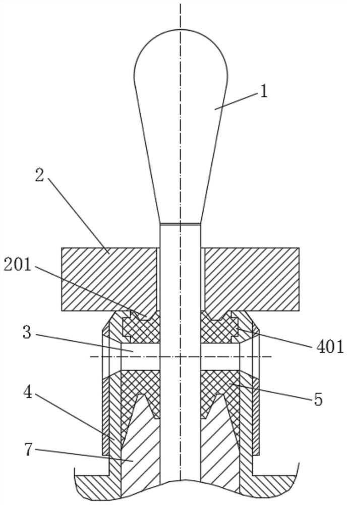 Toggle switch with good sealing performance