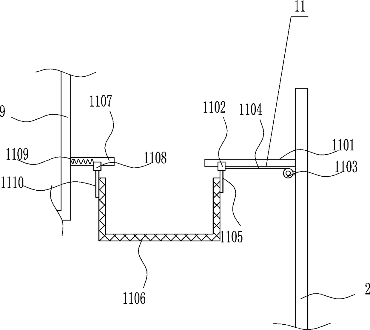 Gypsum raw material mixing apparatus used for medical orthopaedics