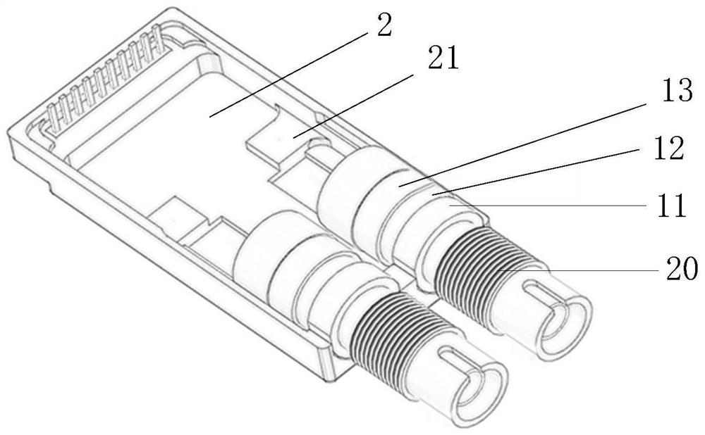 An Optical Transceiver Module with High Coupling Efficiency