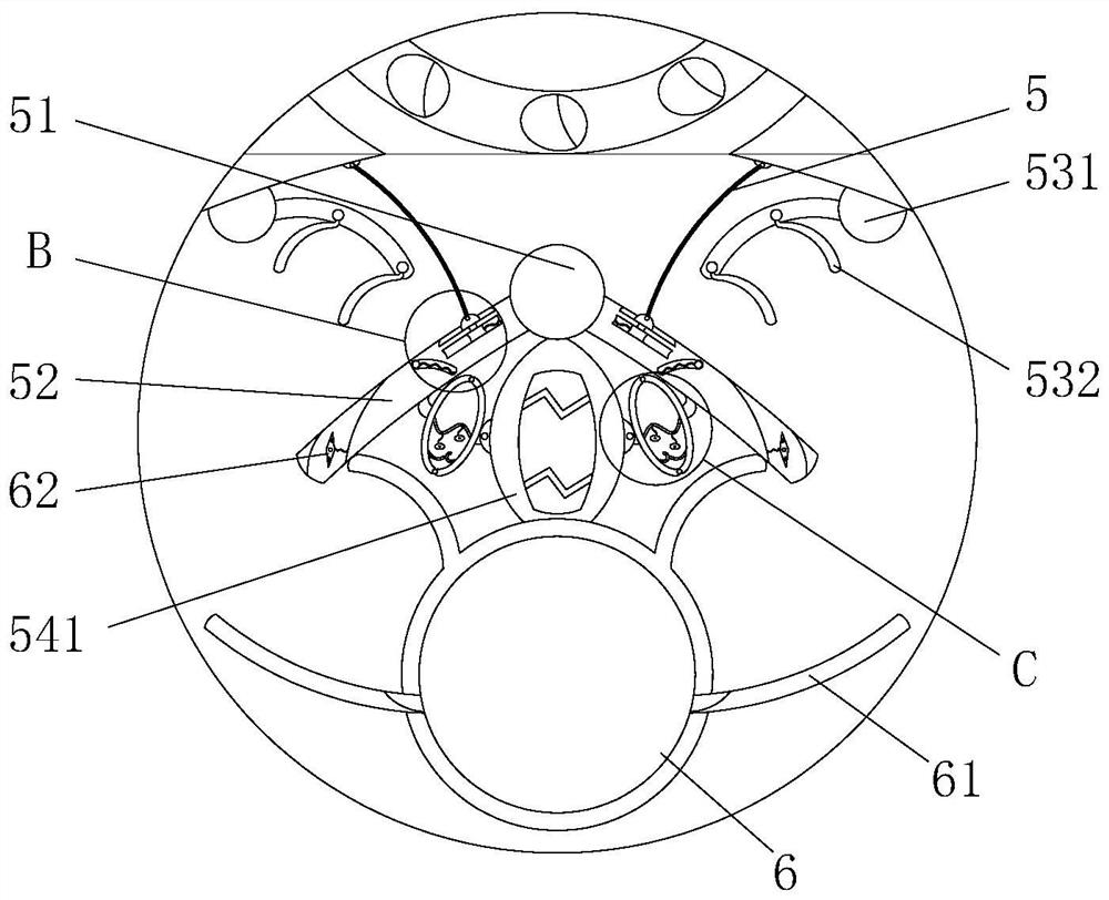 Oil smoke filtering device