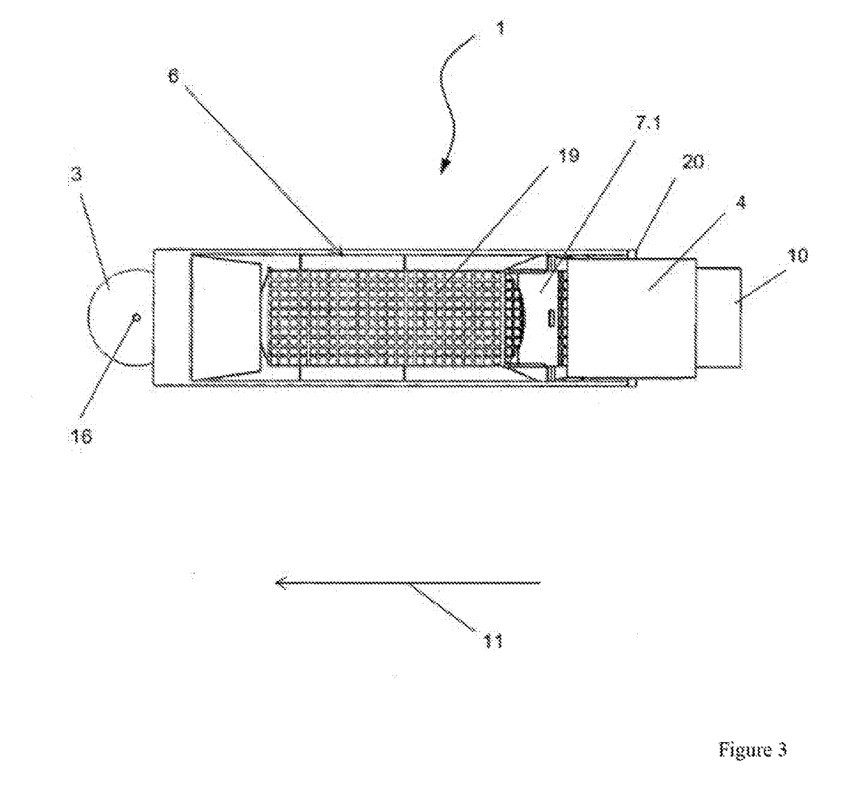 Device for producing a tubular container