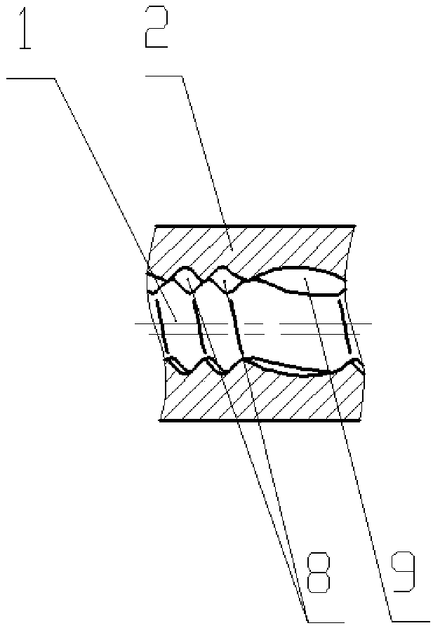 Volume fluctuation-based biomass continuous flash explosion and in situ alloying method and device