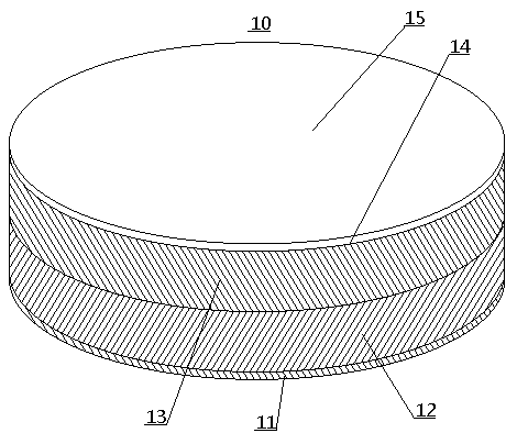 LED device with vertical structure, and manufacturing method thereof