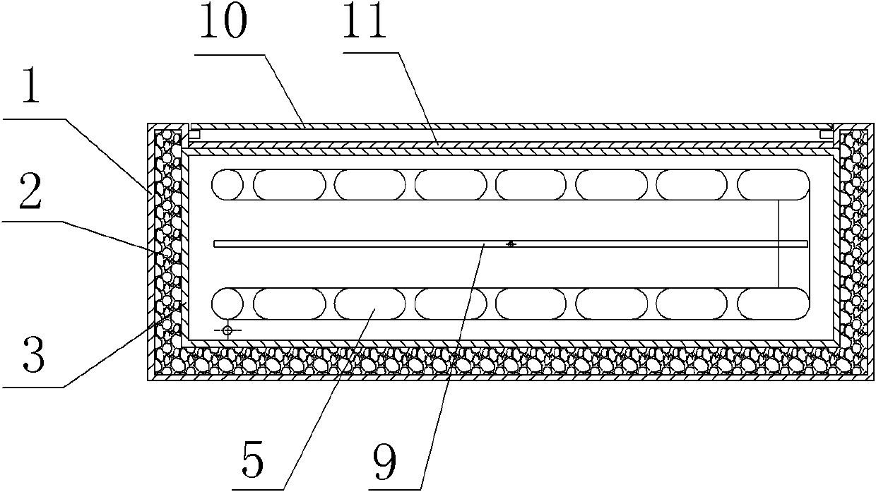 Tank-free flat type phase change heat storage solar heat utilization unit