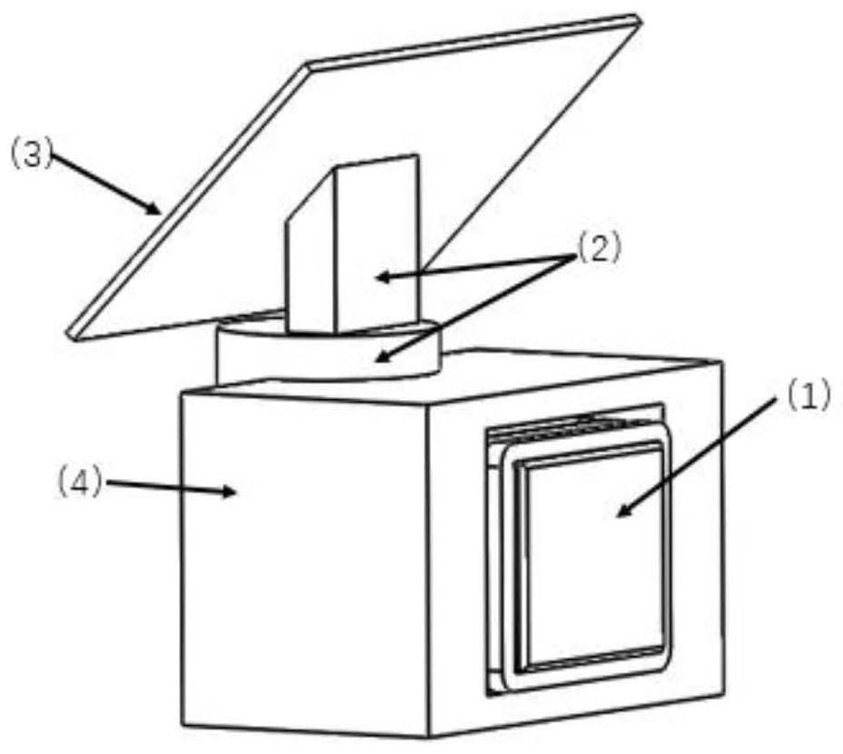 Non-contact riverway radar monitoring method, system and device and application