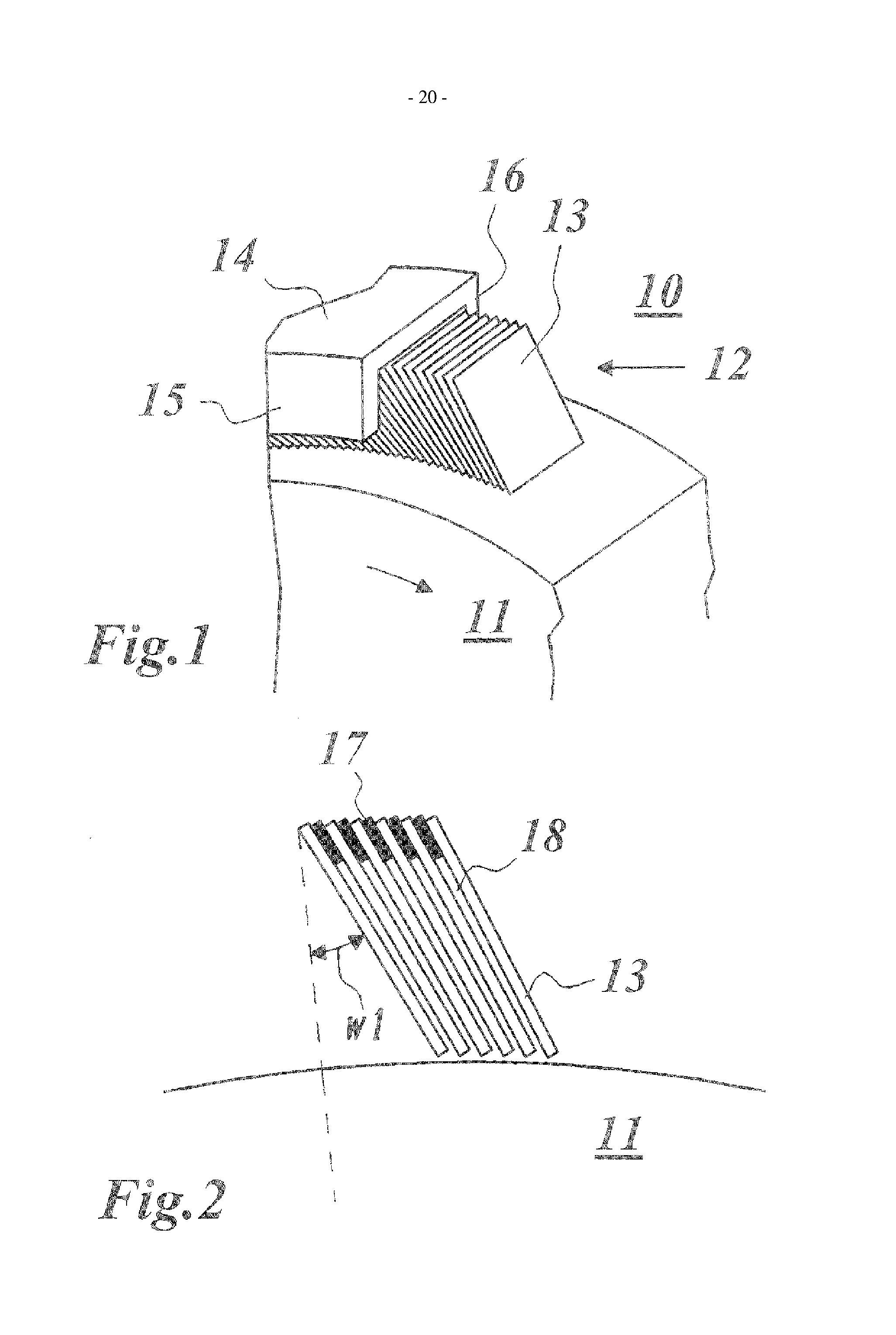 Process for producing leaves for leaf seal