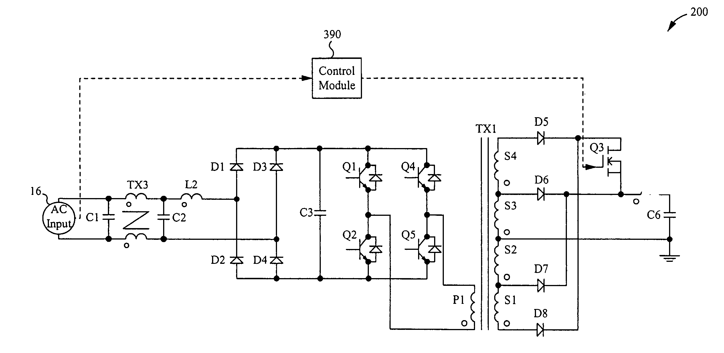 High power factor isolated buck-type power factor correction converter