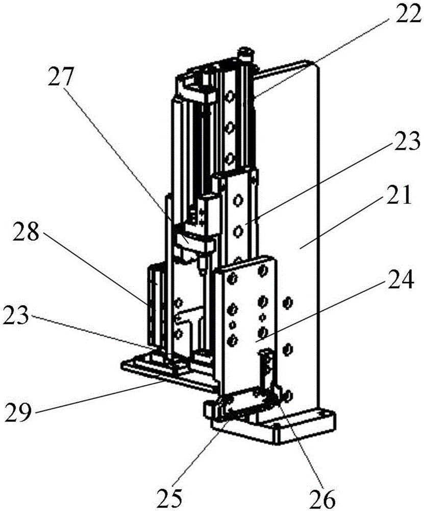 High-precision aligned stitching testing machine