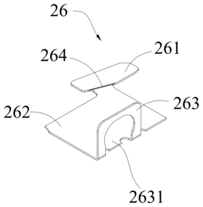 A snap-off assembly that separates accessories from workpieces