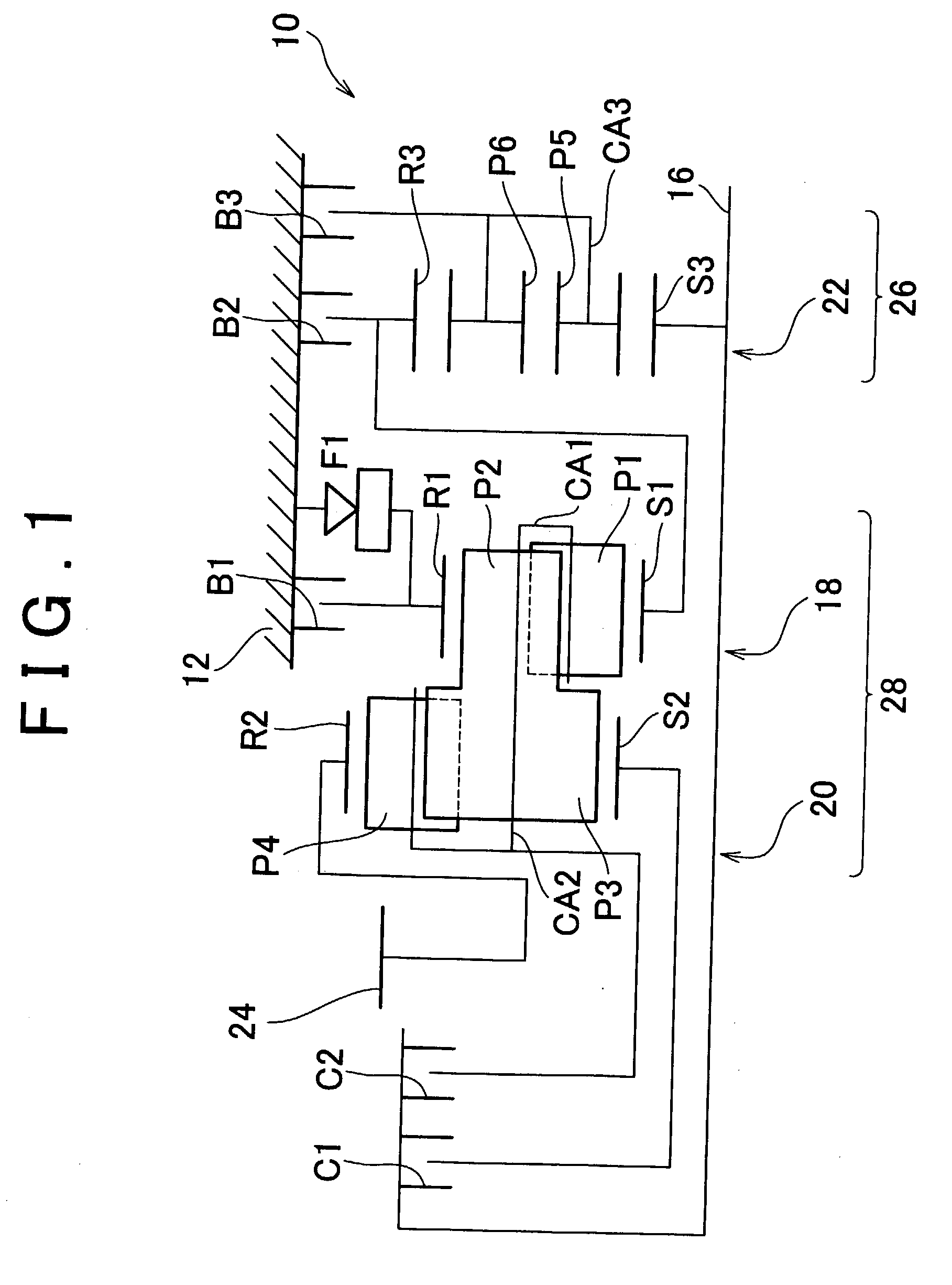 Automatic transmission of motor vehicle