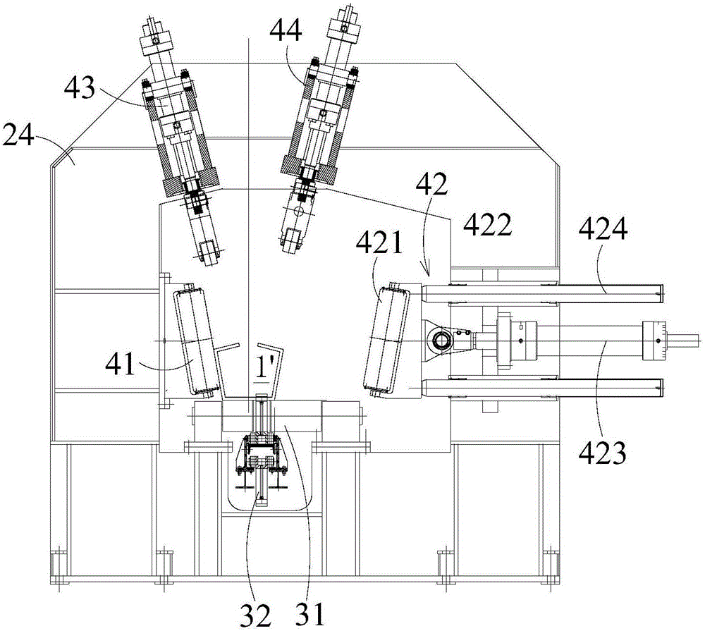 Square and rectangular tube pre-welding machine of JCO unit