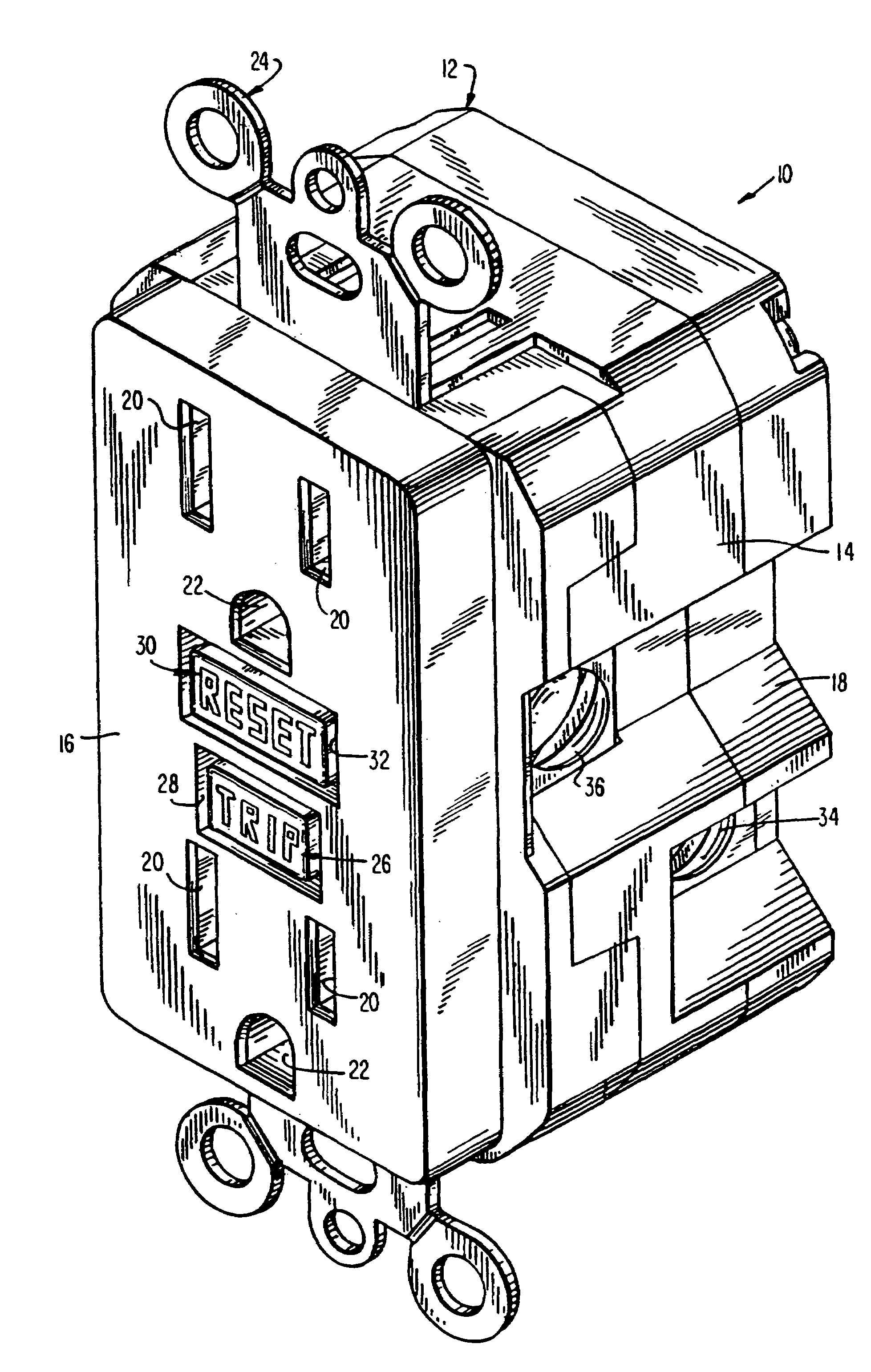 Circuit breaker with independent trip and reset lockout