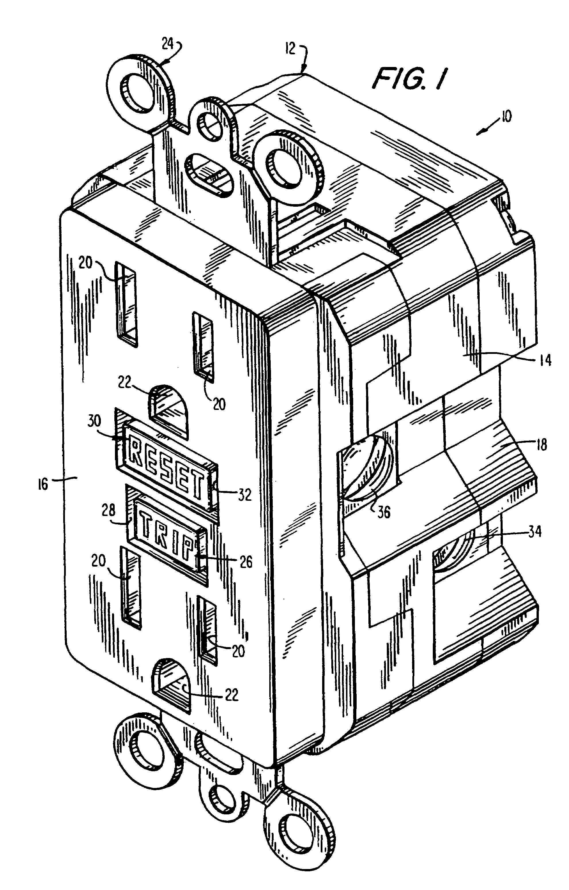 Circuit breaker with independent trip and reset lockout