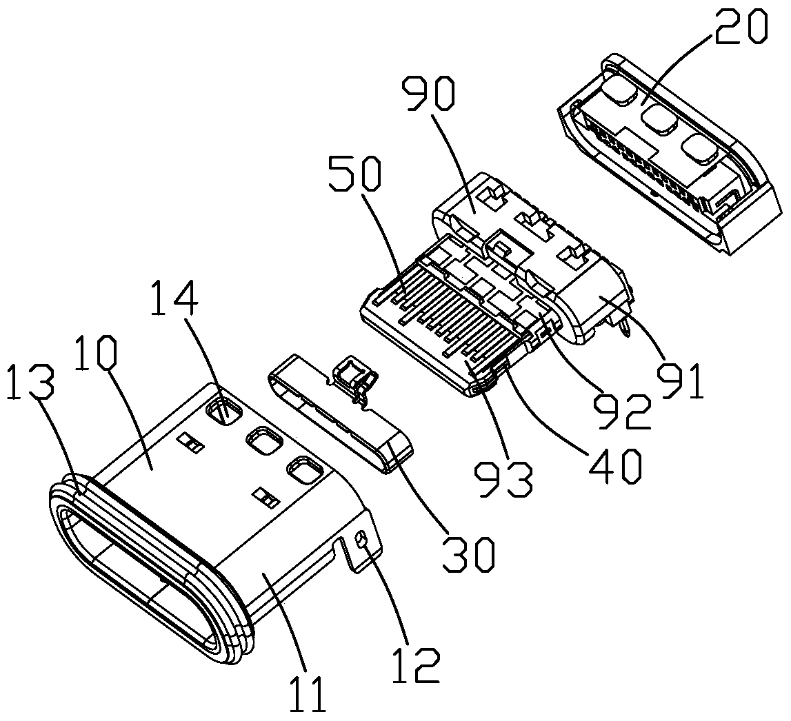 Reversely insert usb socket