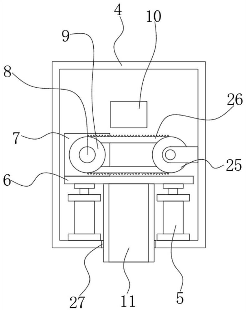 Cutting device convenient to adjust and used for stainless steel corrugated pipe and adjusting method