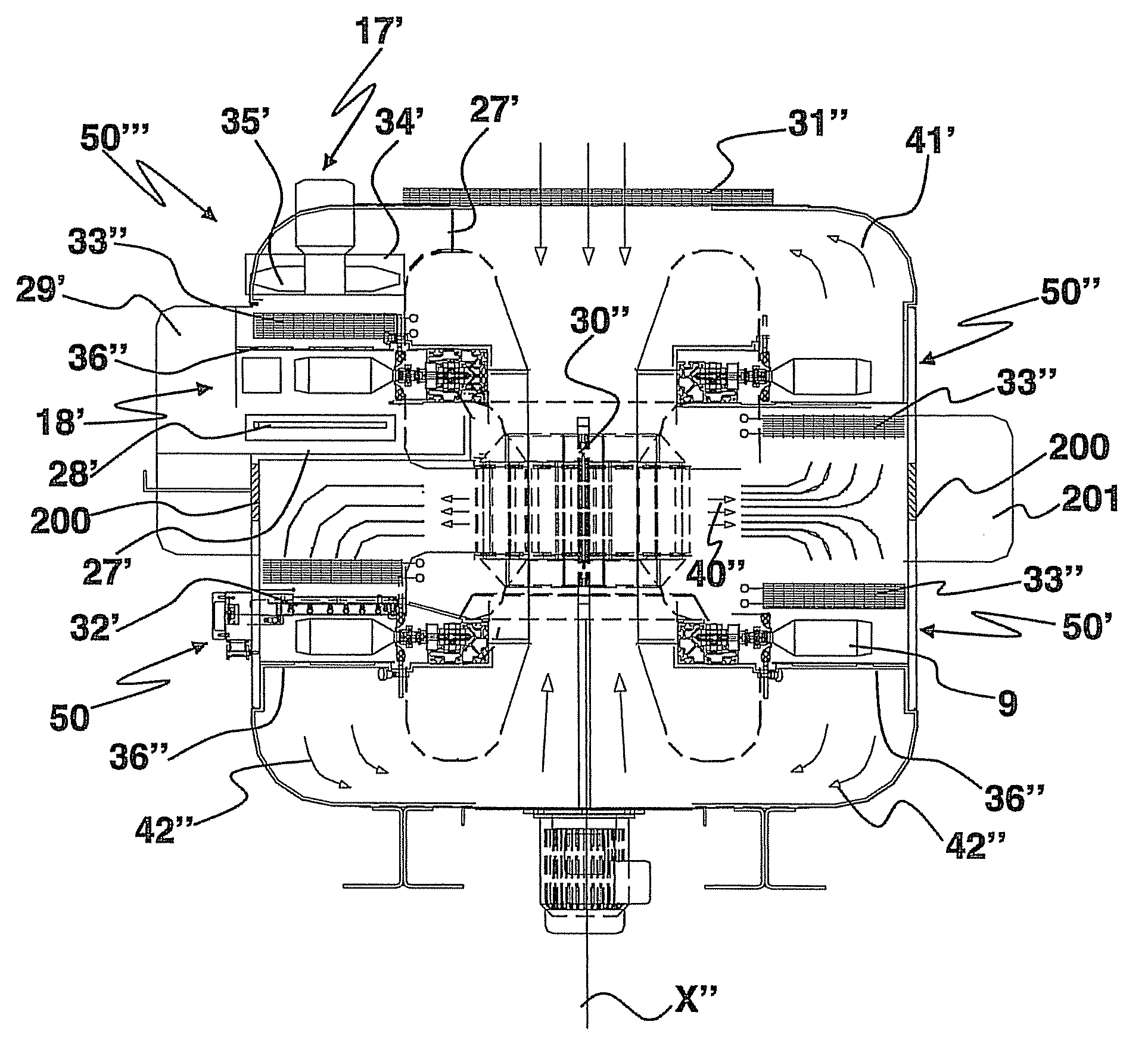 Container coating system and process