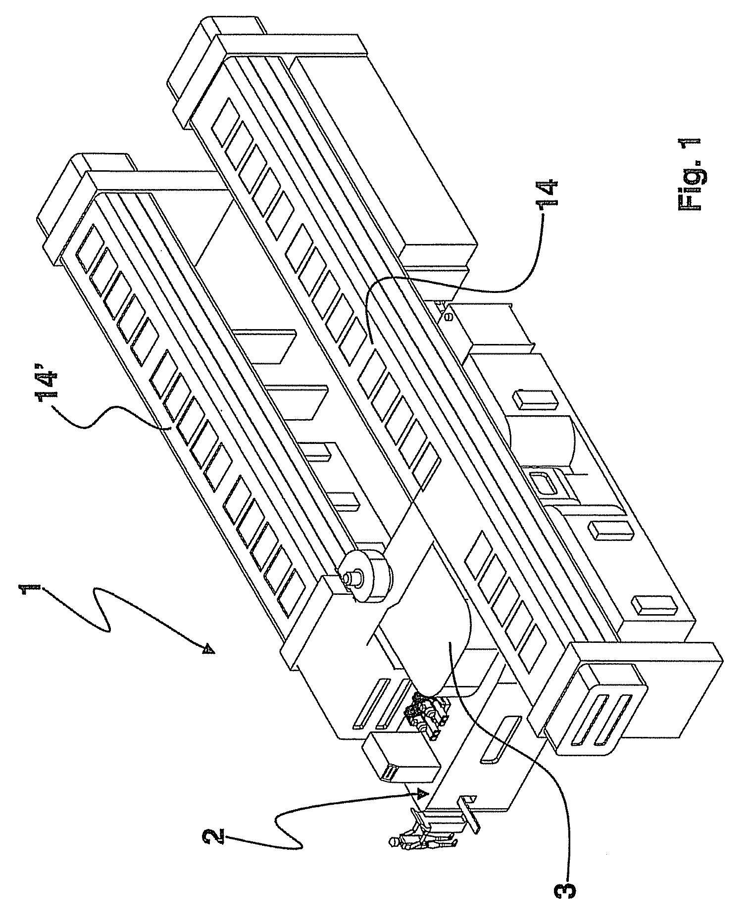 Container coating system and process