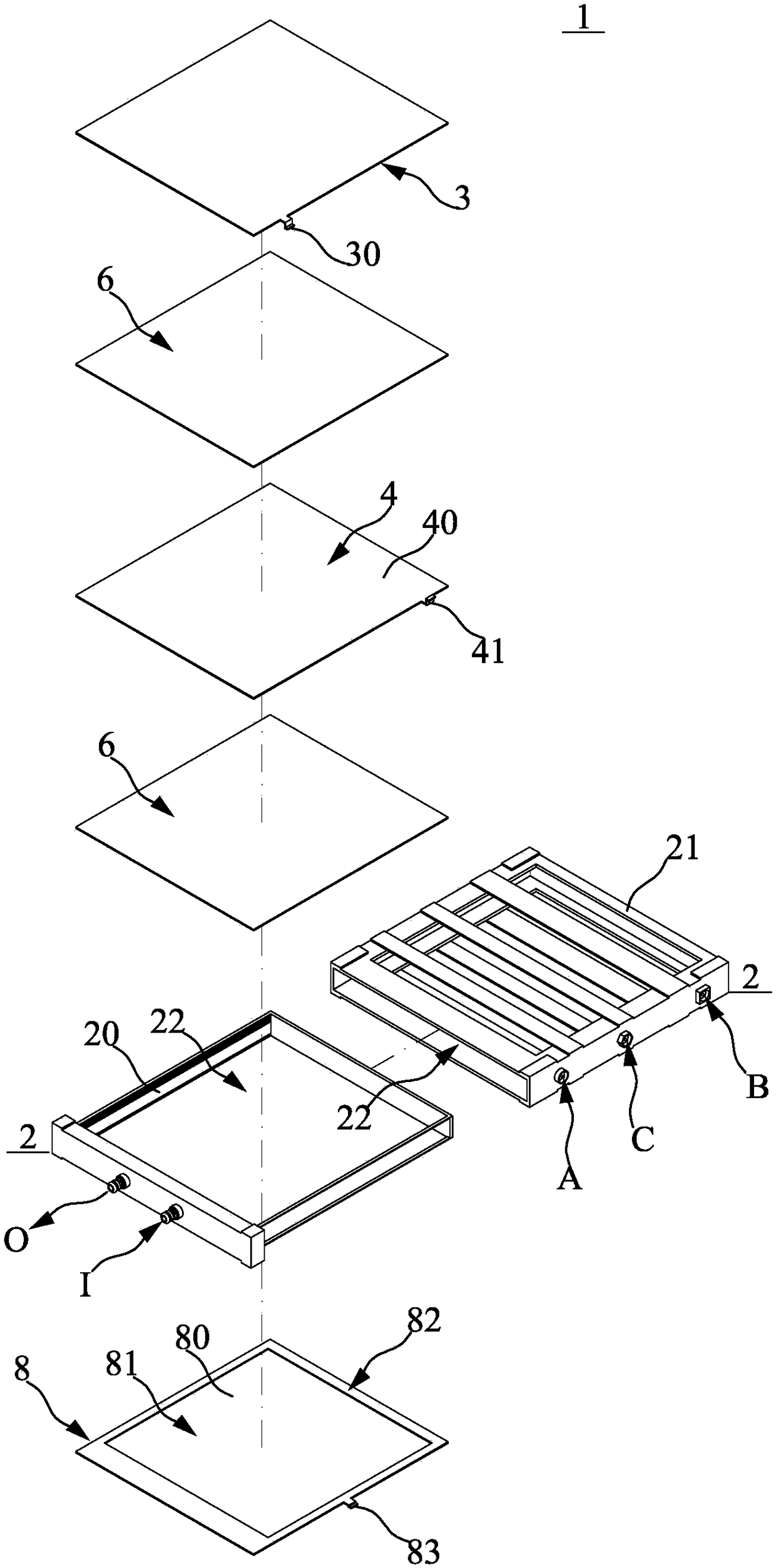 Three-pole zinc-air fuel cell