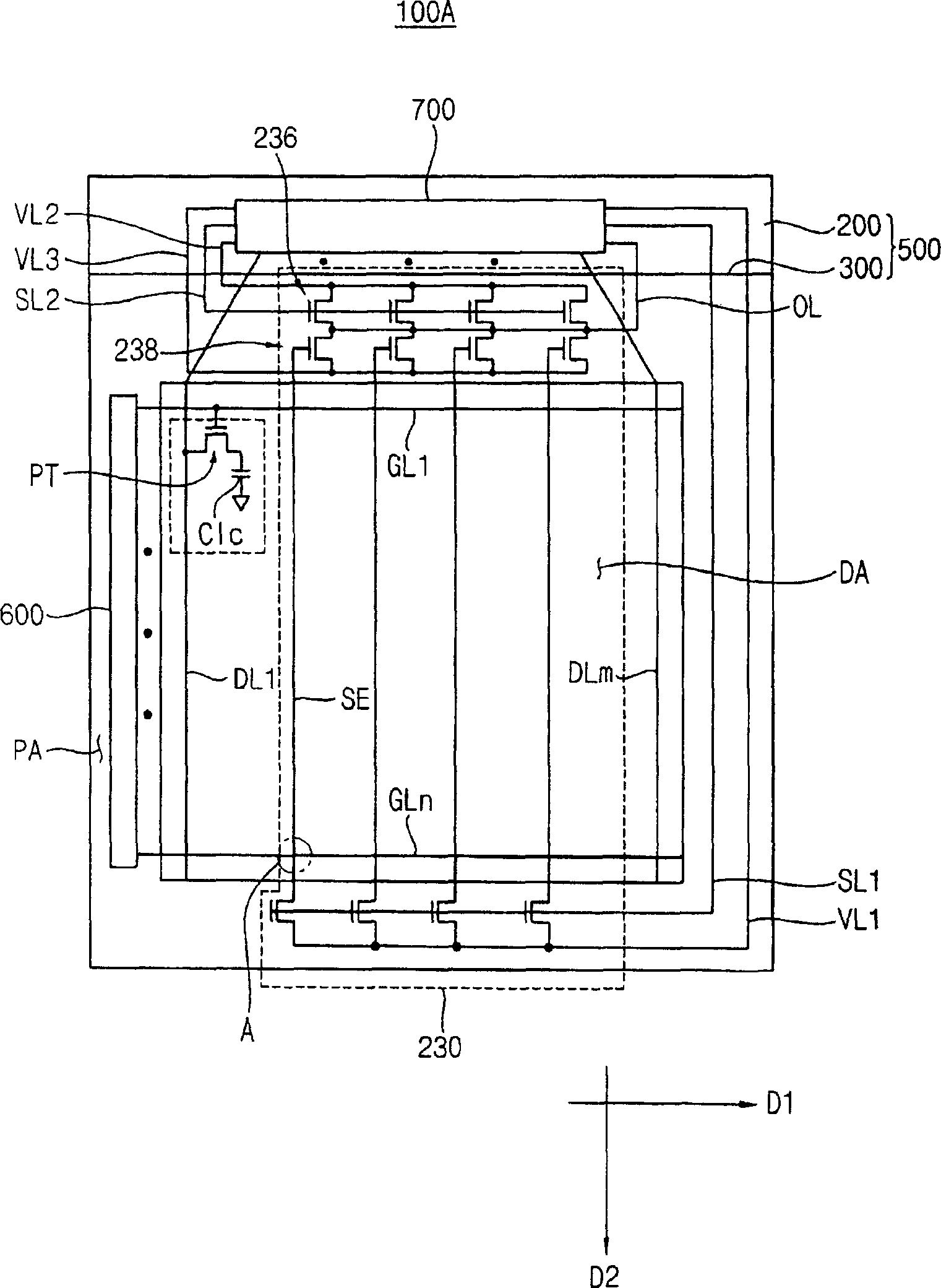 Sensing circuit and display device having the same