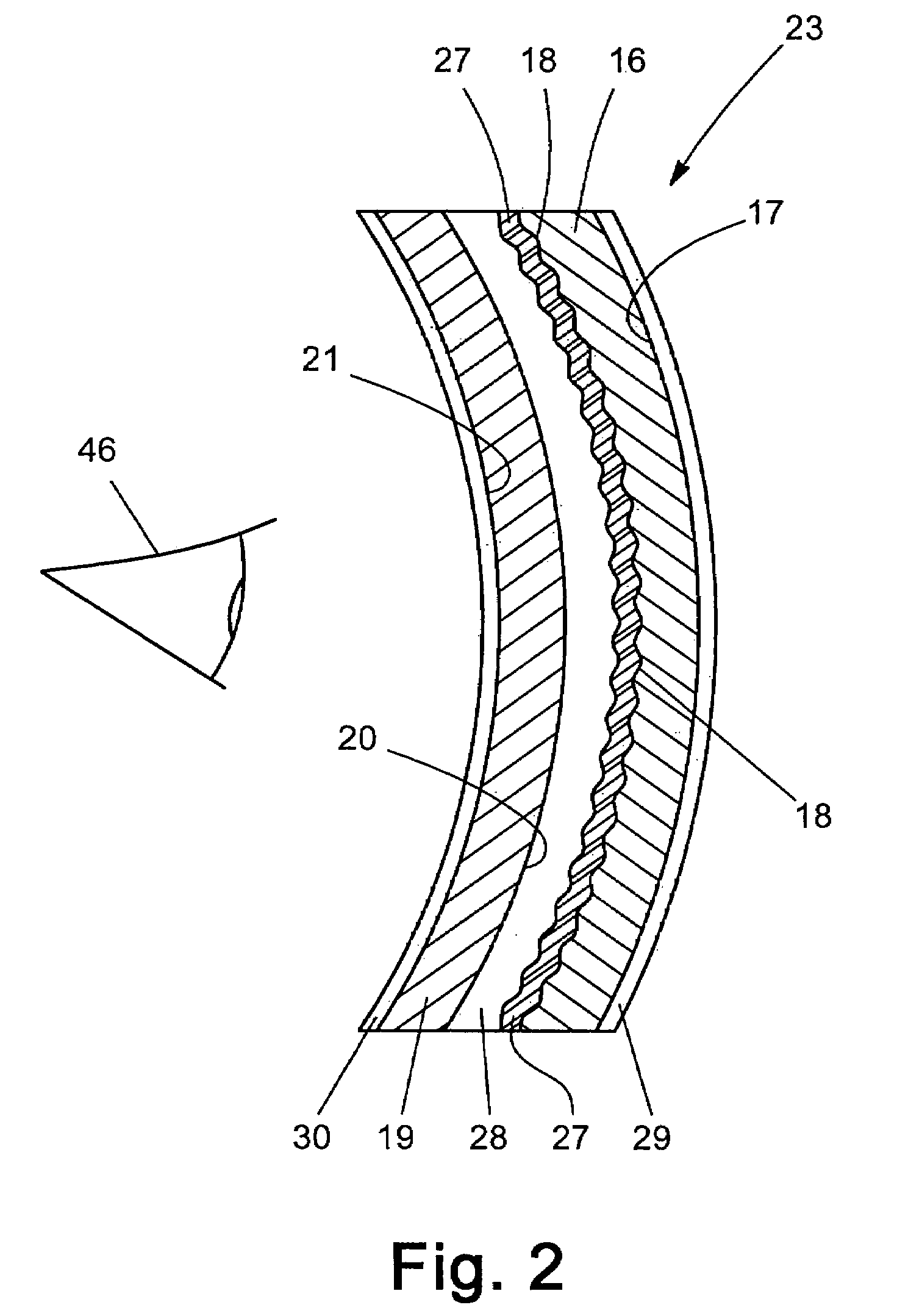 Uniform diffuse omni-directional reflecting lens