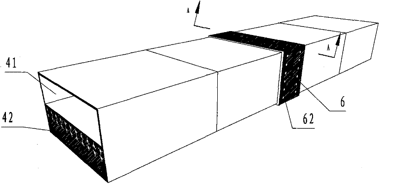 Submergible underwater landscape tunnel