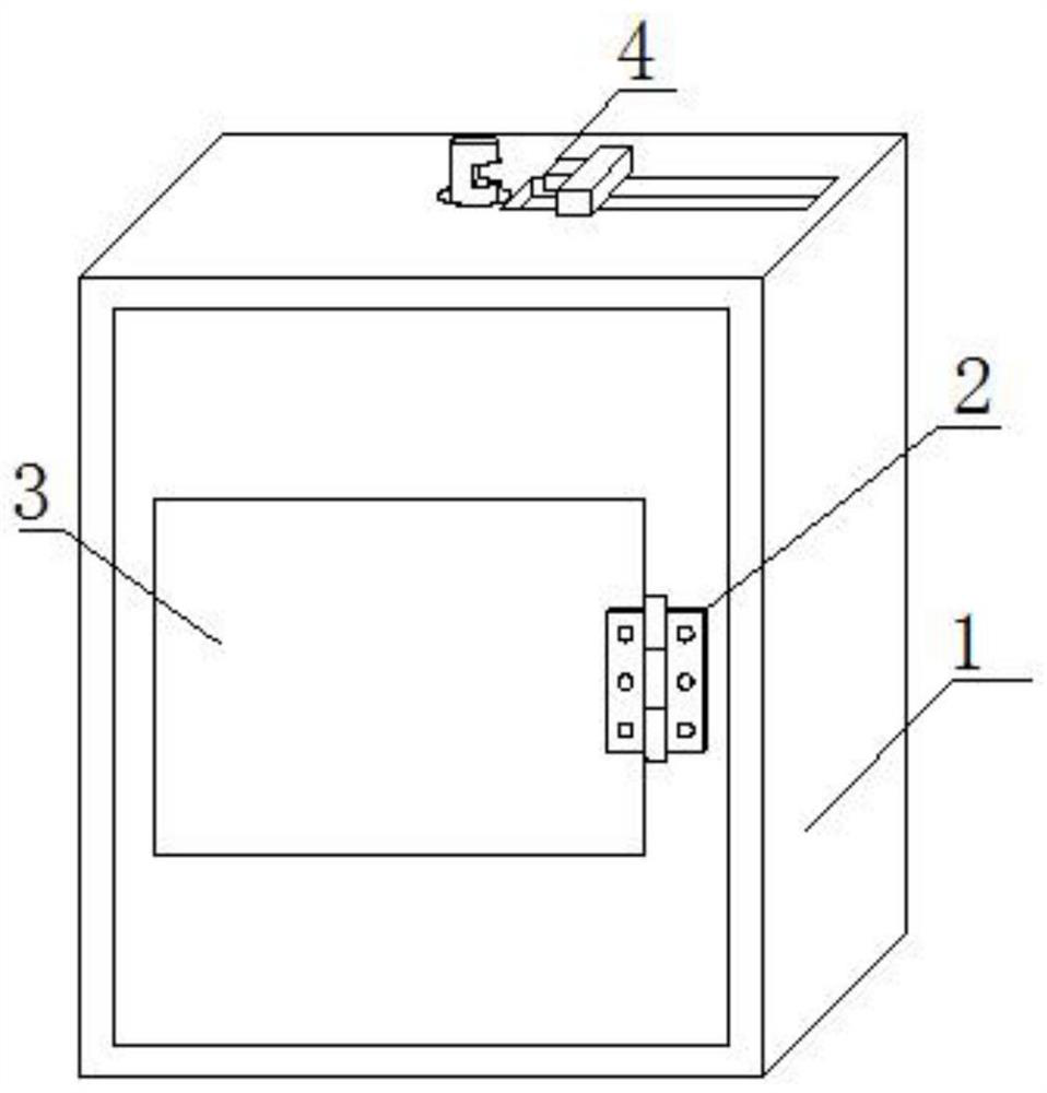 High-stability numerical control tool storage device