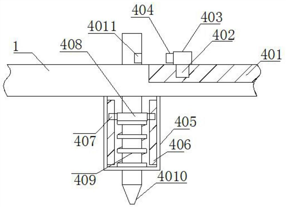 High-stability numerical control tool storage device