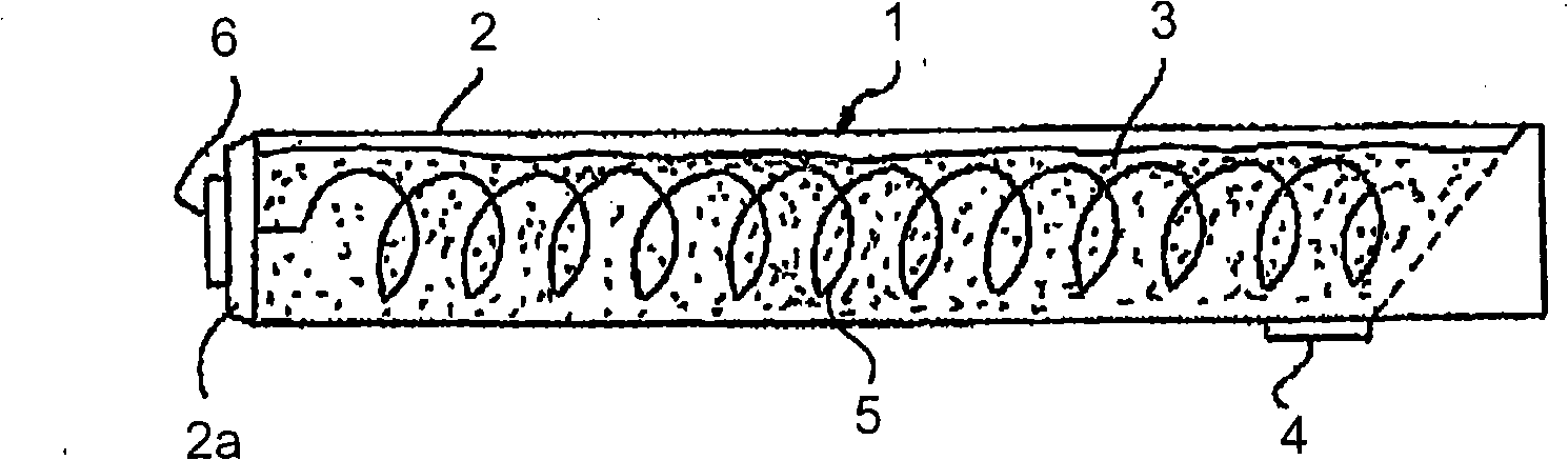 Rotator for powder conveyance and toner cartridge