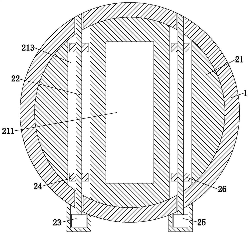 Waste collecting device for operating room nursing