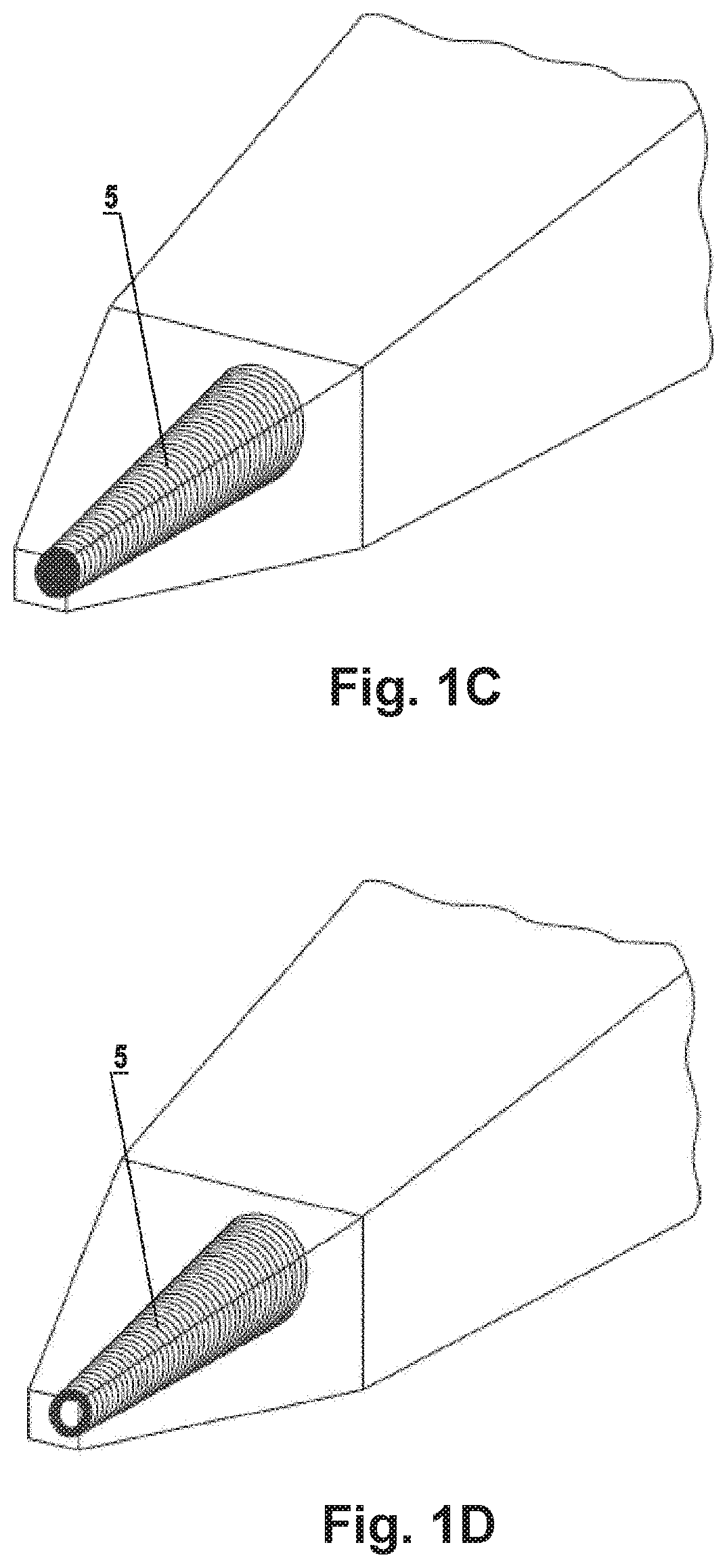 Composite tooth with frustoconical insert