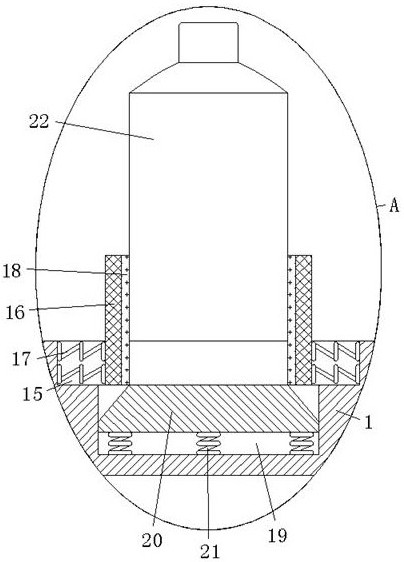 Stable glue filling facility