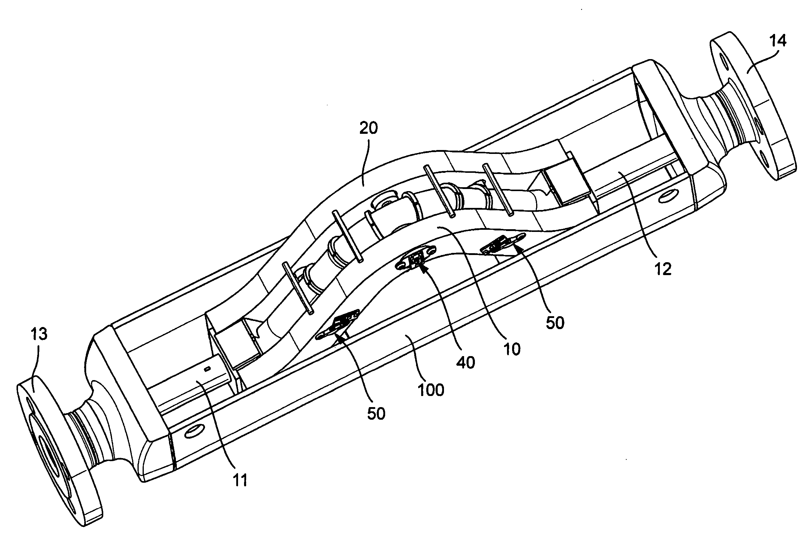 Measuring transducer of vibration-type