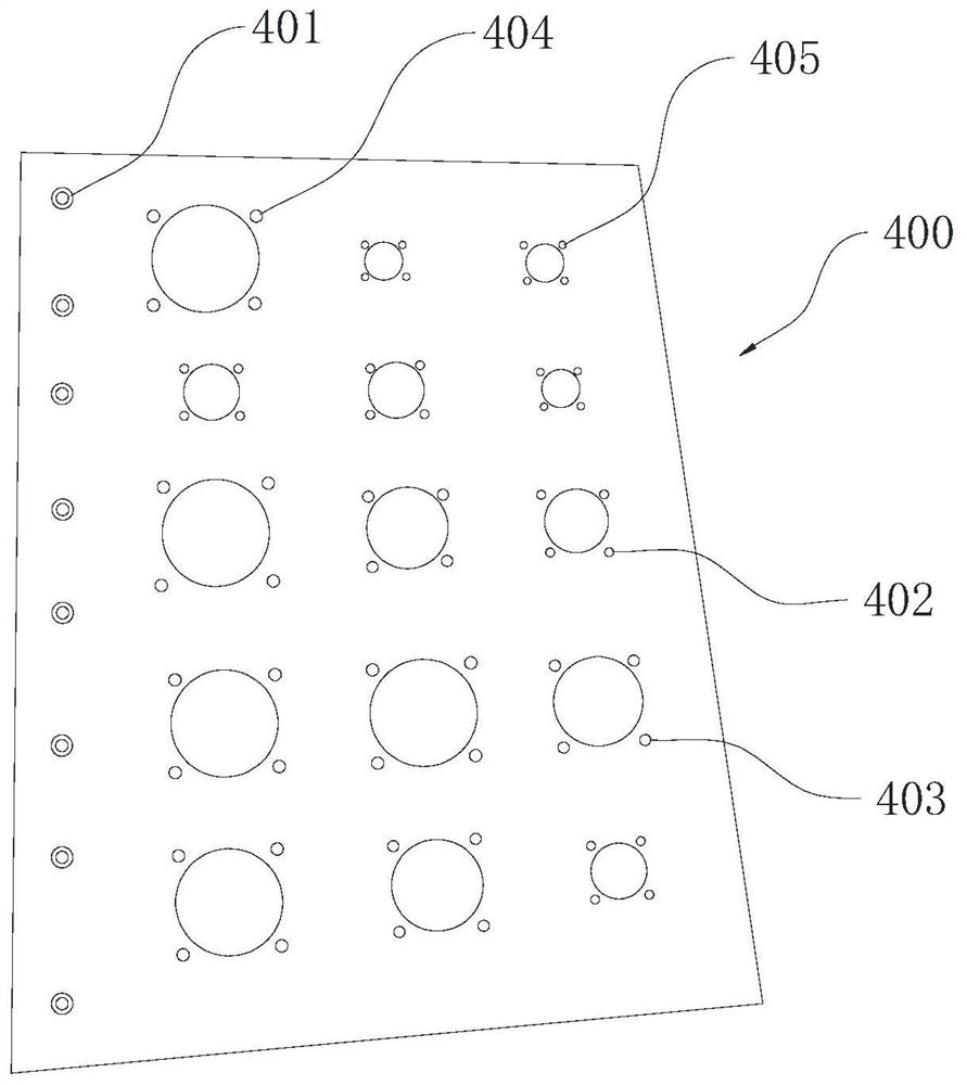 Hole recognition method, hole recognition device and hole processing equipment applied to workpiece