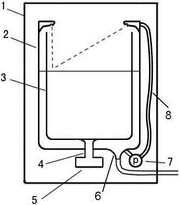 Jet type laundry self-spin washing machine