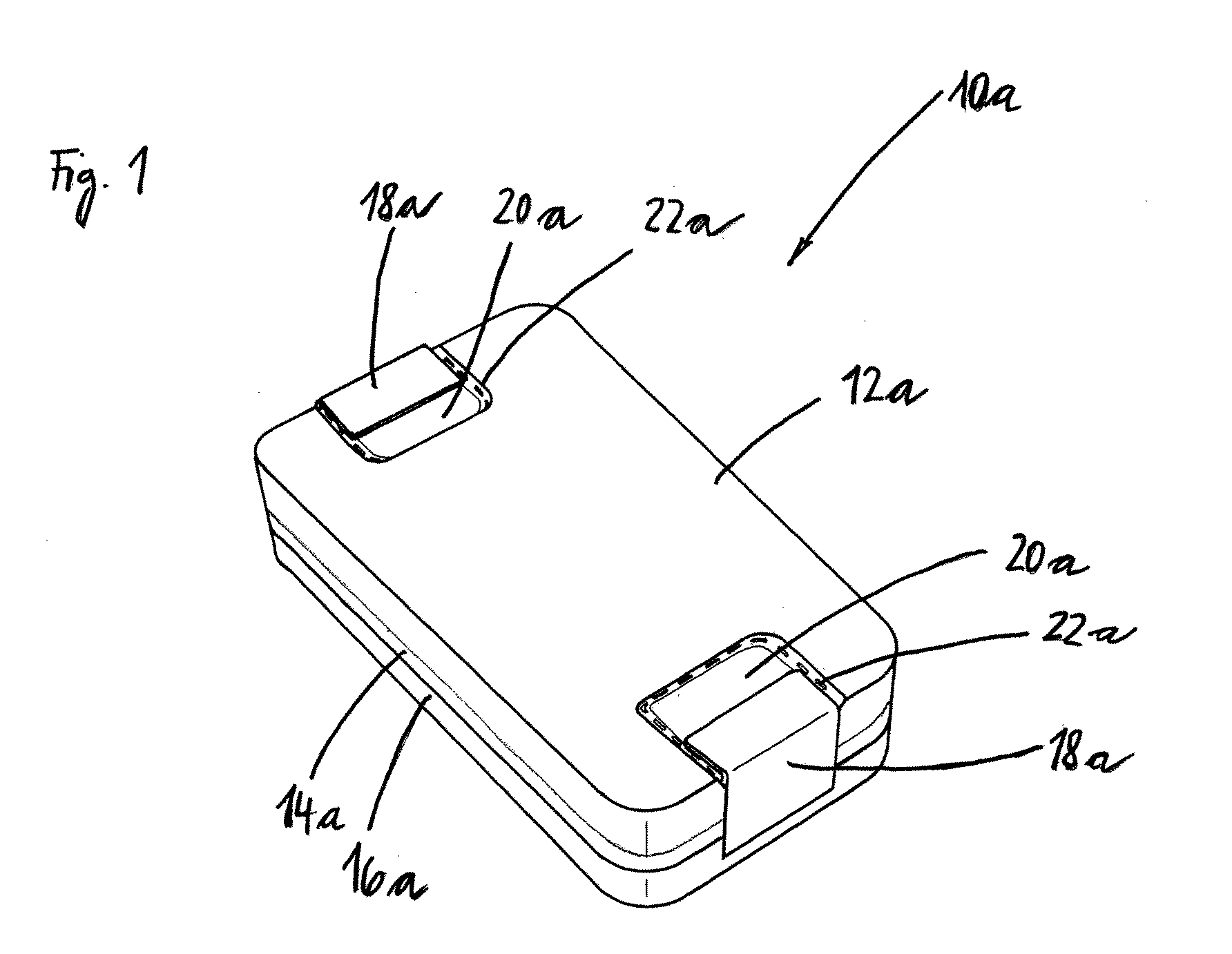 Cassette for storage of medical instruments