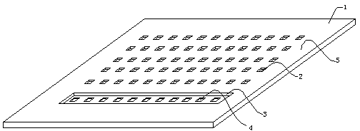 A hybrid production process for a step stencil