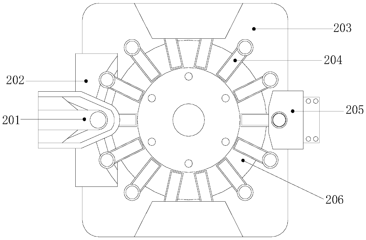 Lithium battery cap assembling machine for achieving feeding by adopting bidirectional negative pressure principle