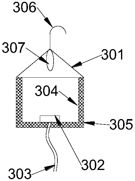 Device and plantation method for helping blueberry trees to expel insects