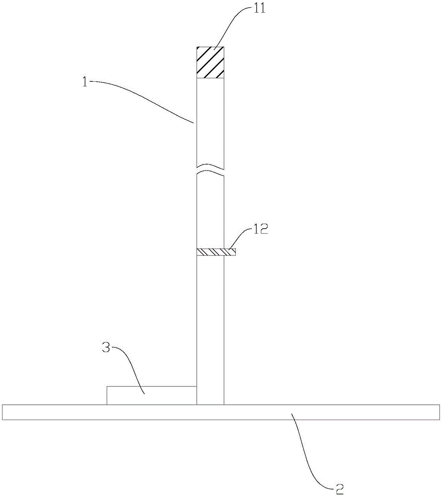 Device for assisting in installation of water depth monitoring pressure sensor