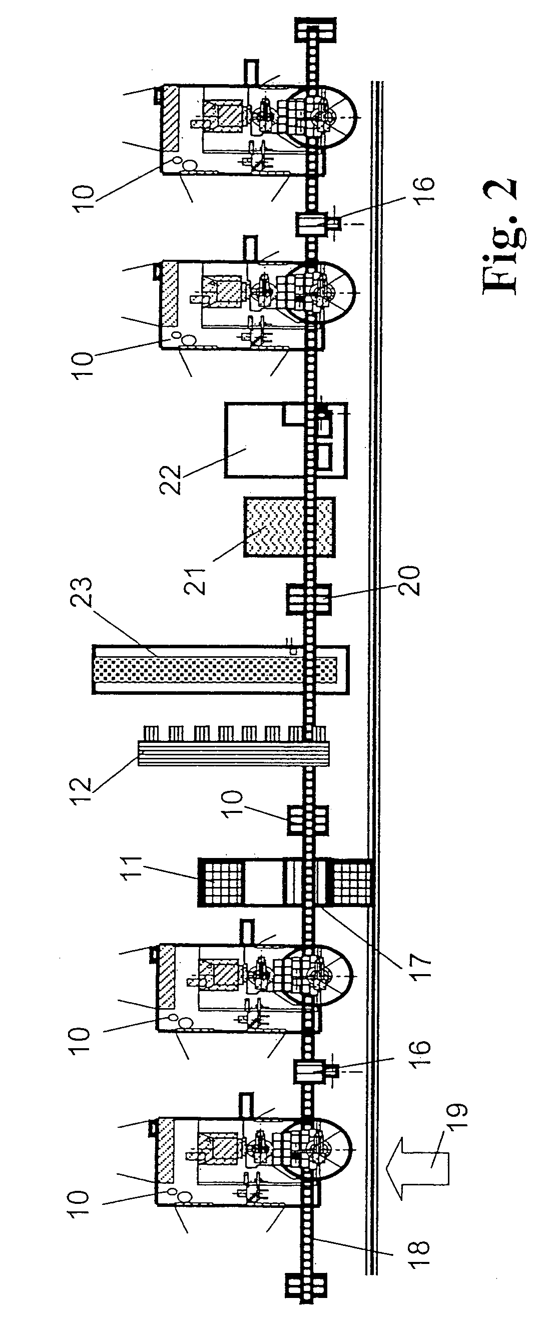 Method and apparatus for machining a blank from all directions