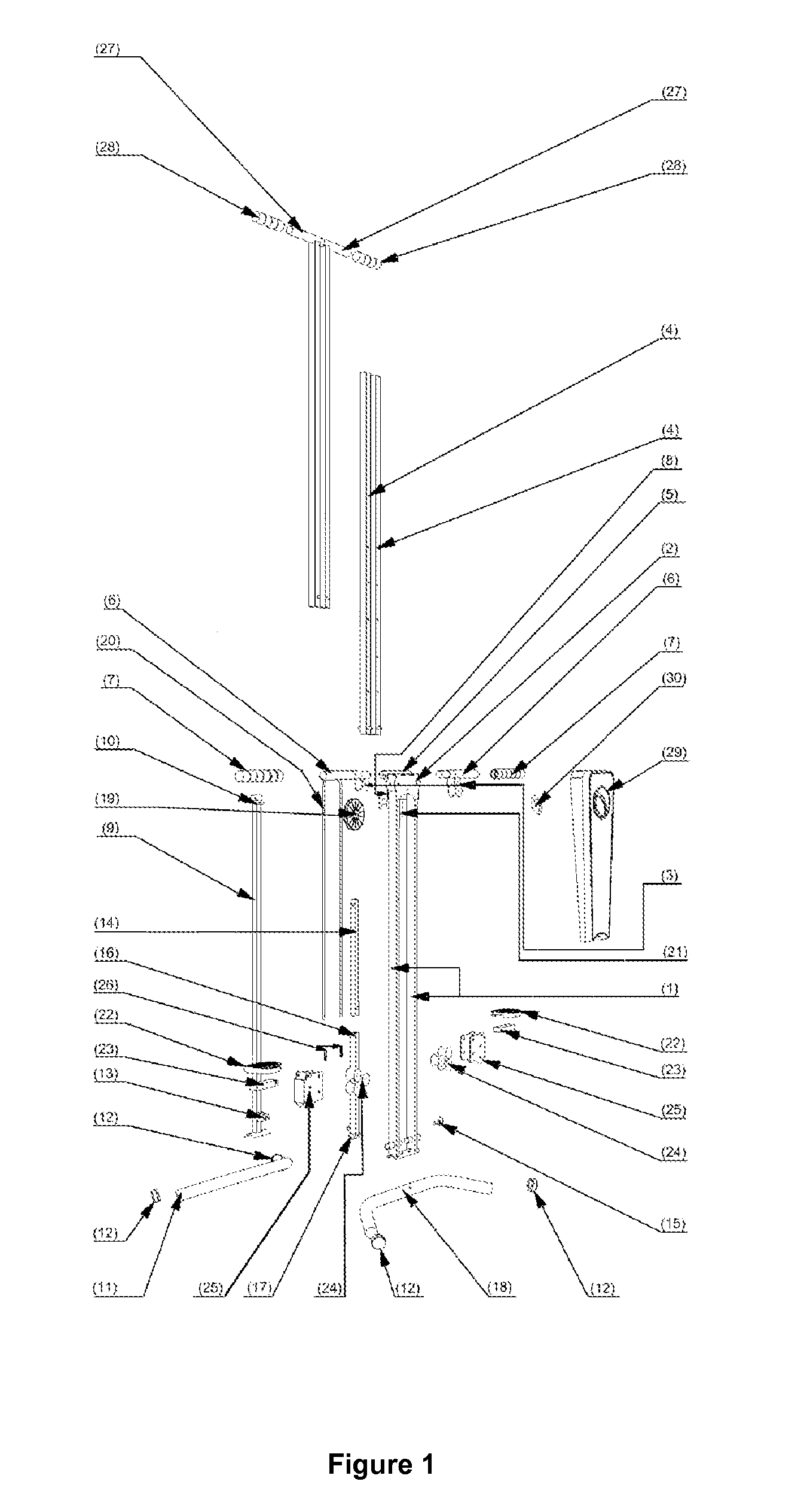 Integral Vertical Stepper