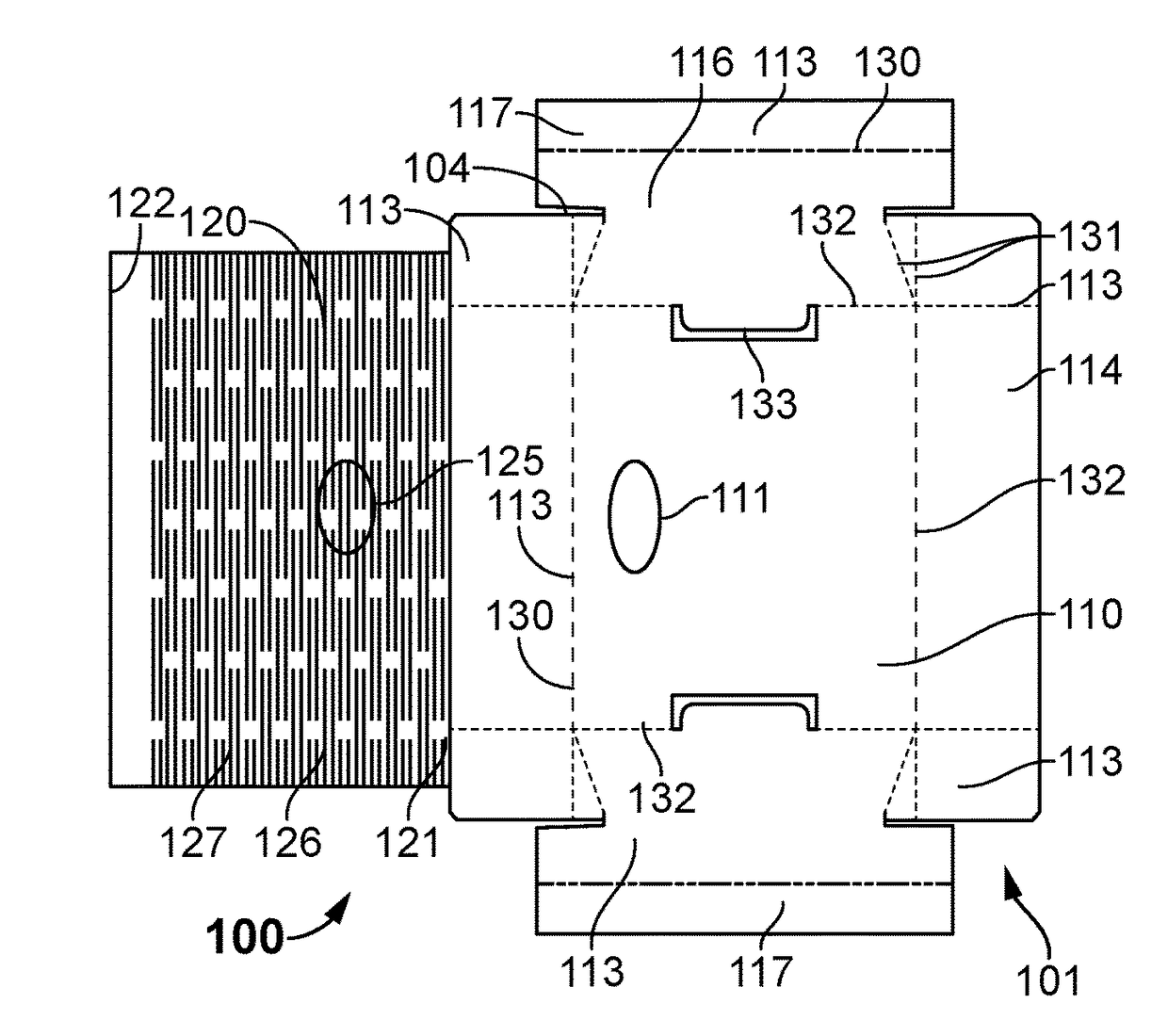 Packaging article and method