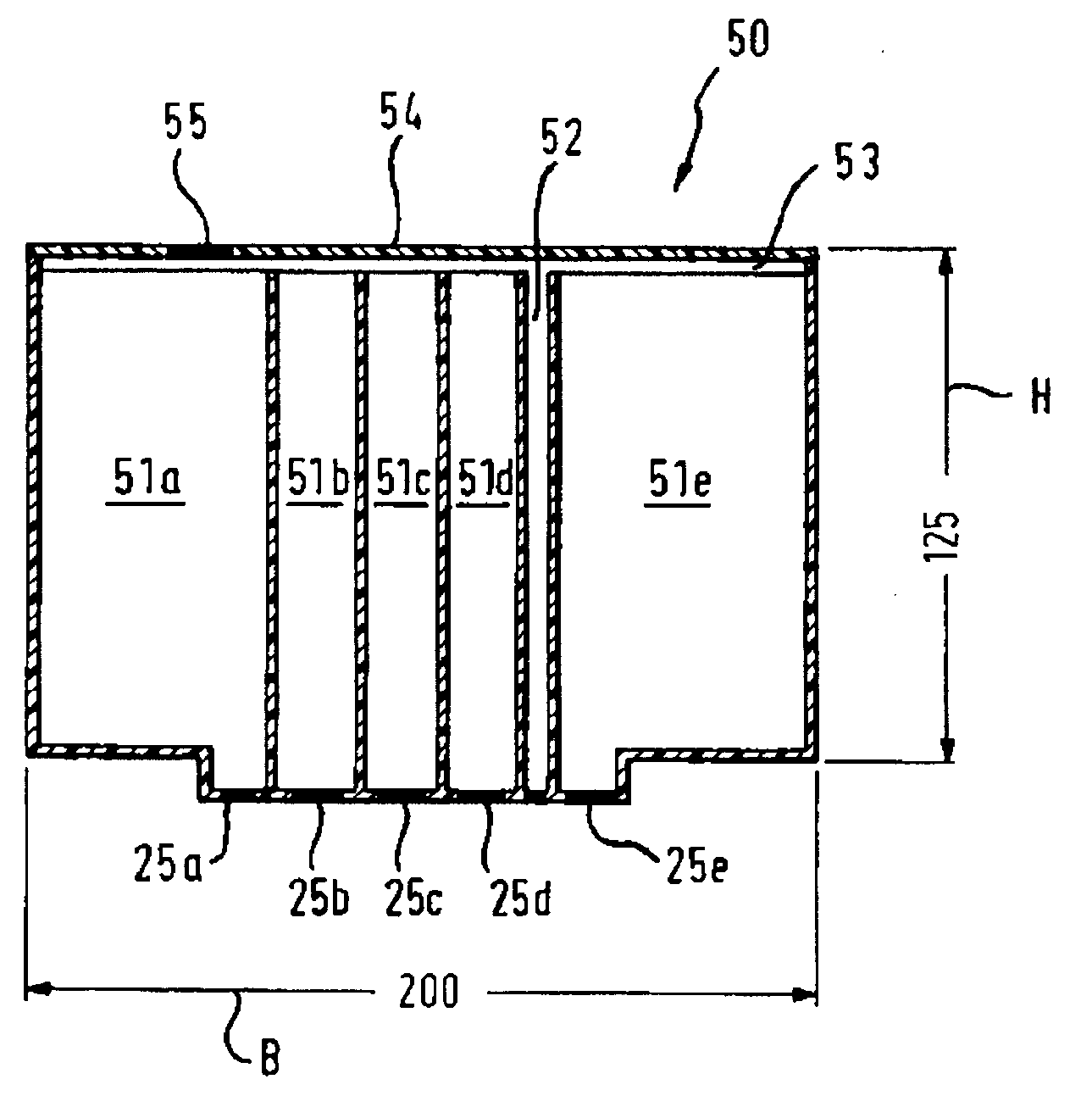 Cartridge and water-conducting domestic appliance comprising a detergent dosing system for a cartridge