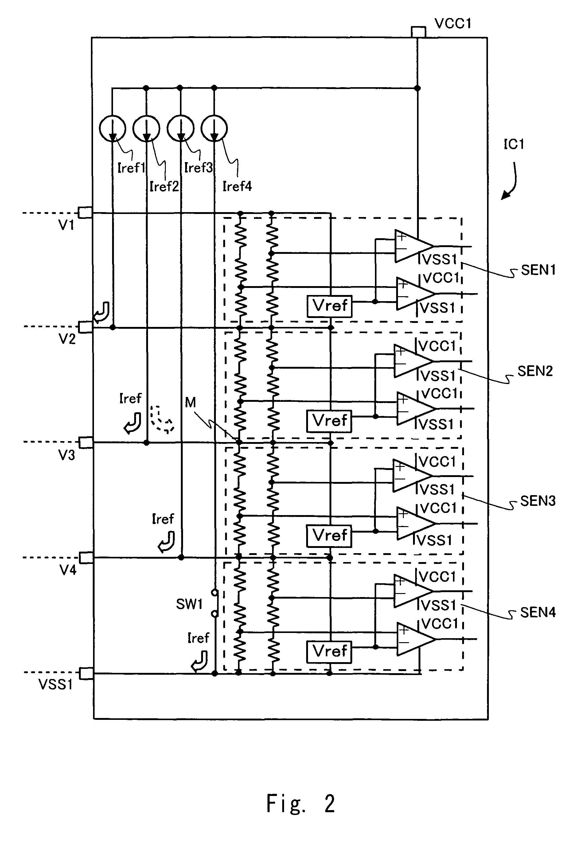 Battery voltage monitoring apparatus