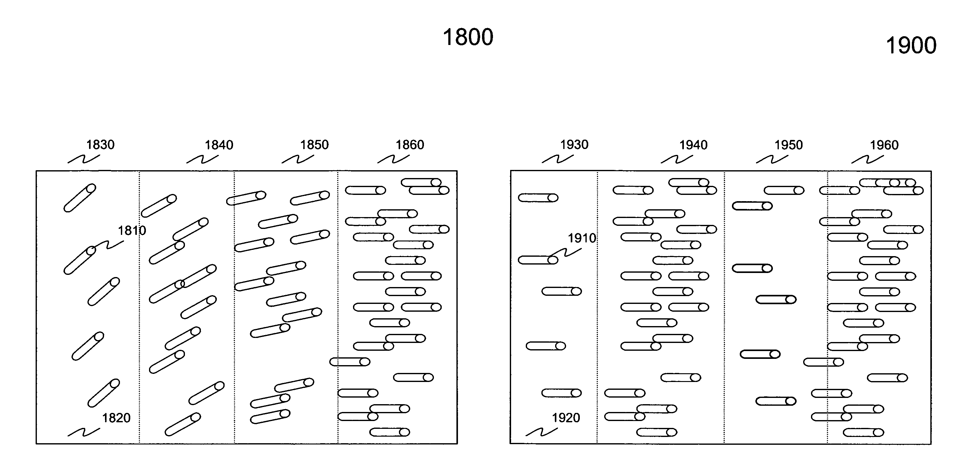 Continuously variable graded artificial dielectrics using nanostructures