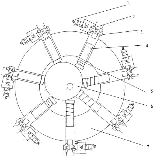 A plunger combined digital variable pump