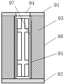 Fuel oil tank with external circulation filtering device and fuel oil engine