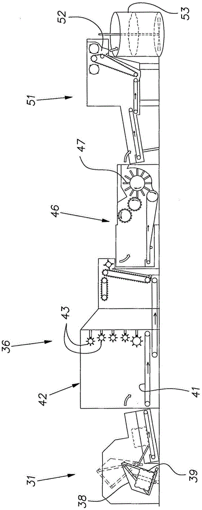 Air dispersion of mineral fibers in ceiling tile manufacture